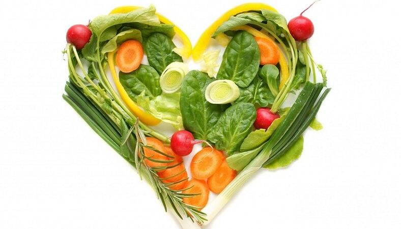 Dieet Favoriet omvat het gebruik van verse groenten en helpt om in korte tijd af te vallen