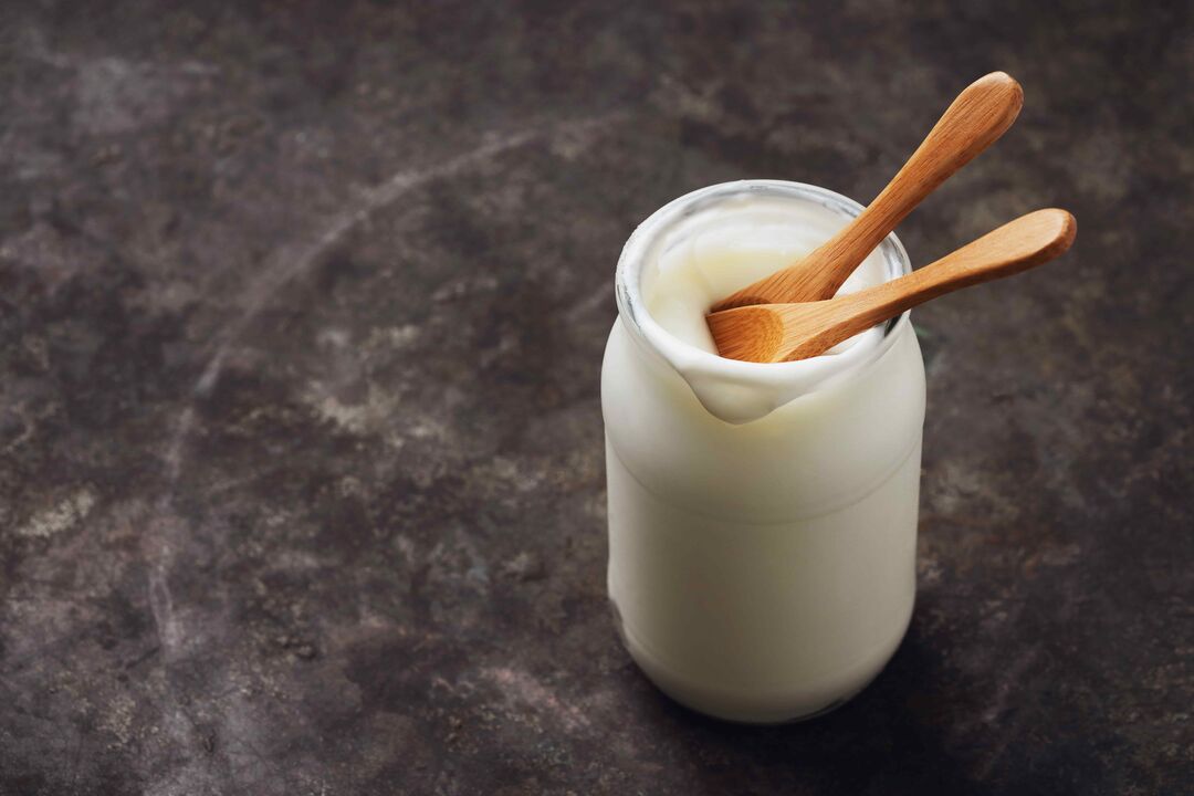 natuurlijke yoghurt voor gewichtsverlies met de juiste voeding