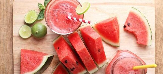 Watermeloendieet voor gewichtsverlies